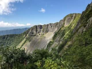 摩周岳登山道からの景色