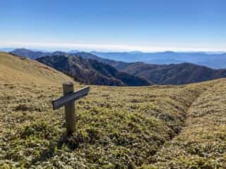 剣山 山頂からの景色