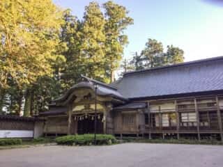 出羽三山 羽黒山 齋館