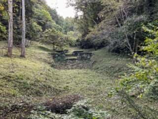 御嶽山 蓮池への道