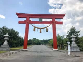 樽前山神社の鳥居