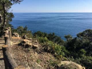 竹ヶ島頂上からの展望