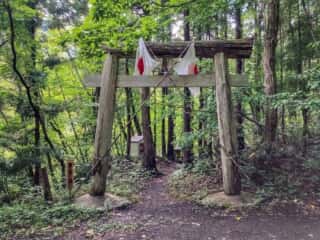 石神神社 御鈴滝 青森