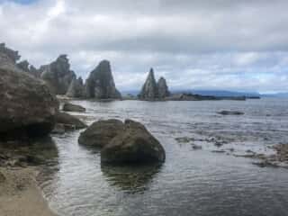 仏ヶ浦の奇石