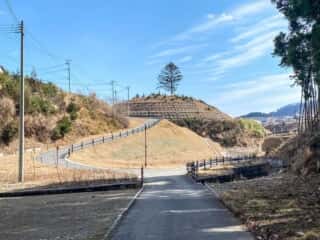 石投山 黒森山 登山道