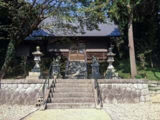 加良比乃神社 (阿佐加乃藤方樋宮比定地)　拝殿
