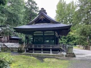 金鑚神社 拝殿