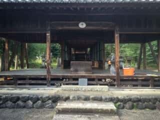 天神神社 拝殿 (伊久良河宮比定地)