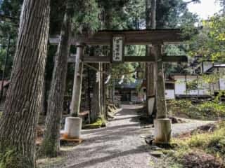 早池峰神社　参道