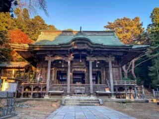 黄金山神社　拝殿