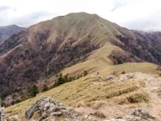 剣山 馬の背