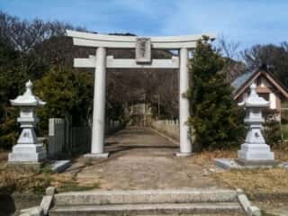 織幡宮　鳥居