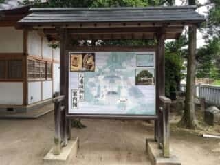 八重垣神社　案内図