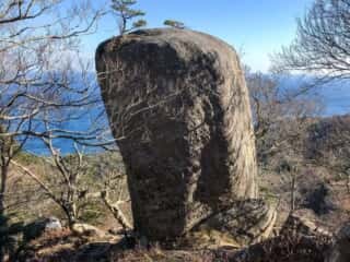 天柱石　金華山