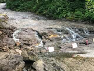 カムイワッカ湯の滝