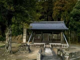 北野神社　八幡神社　船来山 (伊久良河宮比定地)