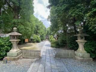 木嶋神社 (蚕の社)　参道