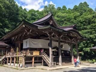 戸隠神社中社　拝殿