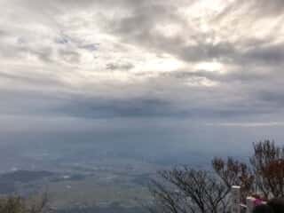 筑波山頂からの景色