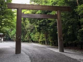 伊勢神宮内宮　参道