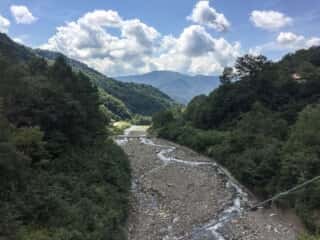 砂防新道 登山道