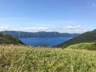 摩周岳登山道からの景色