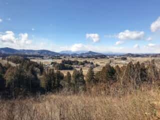 建鉾山からの景色