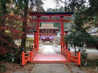 丹生都比売神社 鳥居と参道