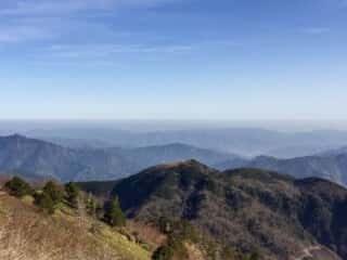 剣山頂上よりの展望