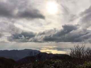 白神岳登山道からの景色