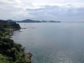 大角海浜公園 展望台からの景色