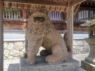 籠神社　重文狛犬