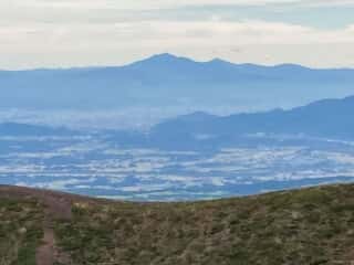 秋田駒ヶ岳登山道からの景色