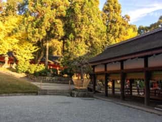 春日大社の幣殿・舞殿