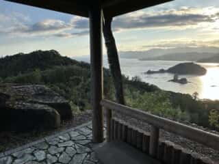 竹ヶ島頂上からのビュー