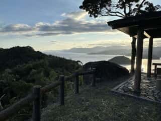 竹ヶ島頂上からのビュー