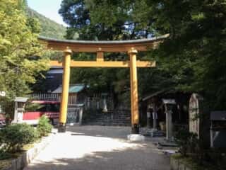 若宮神社 鳥居 (甲可日雲宮比定地)