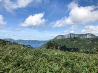 摩周岳登山道からの景色