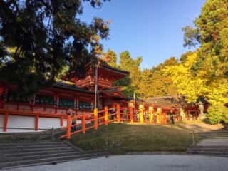 春日大社の中門・御廊