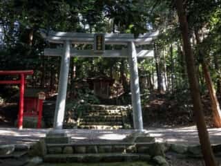 甲可日雲宮神社 鳥居と参道 (甲可日雲宮比定地)