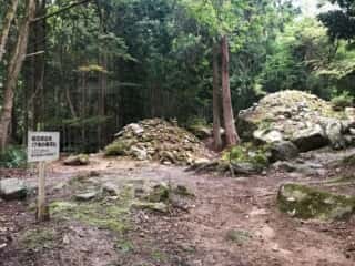 熊野神社遺跡内の遺構
