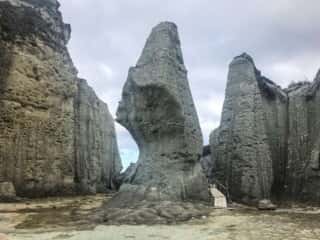 仏ヶ浦の奇石