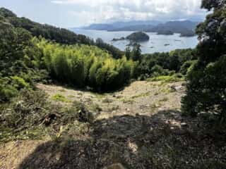 竹ケ島頂上整備工事