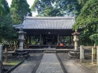 天神神社 拝殿 (伊久良河宮比定地)