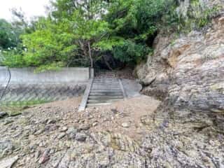奄美大島 久場立神 千年松跡地