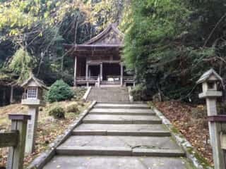 金峯神社 参道