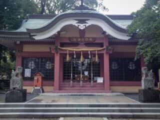 綿都美神社 拝殿