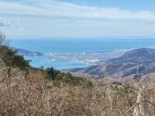 石投山 黒森山 登山道