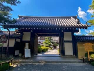大覚寺　表門