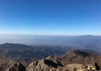 黒檜山 登山道からの景色